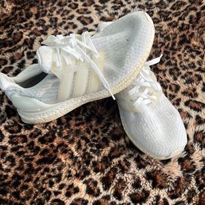 Adidas Ultraboost white sneakers